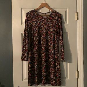 Womens long sleeve old navy swing dress